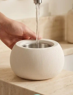 Pour the water